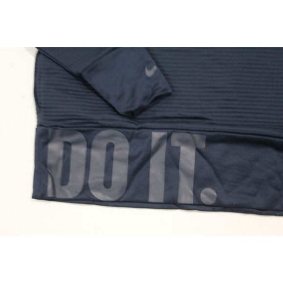 Nike Women Ribbed Blue Sweater Crew Neck Casual Size XL - Picture 8 of 9